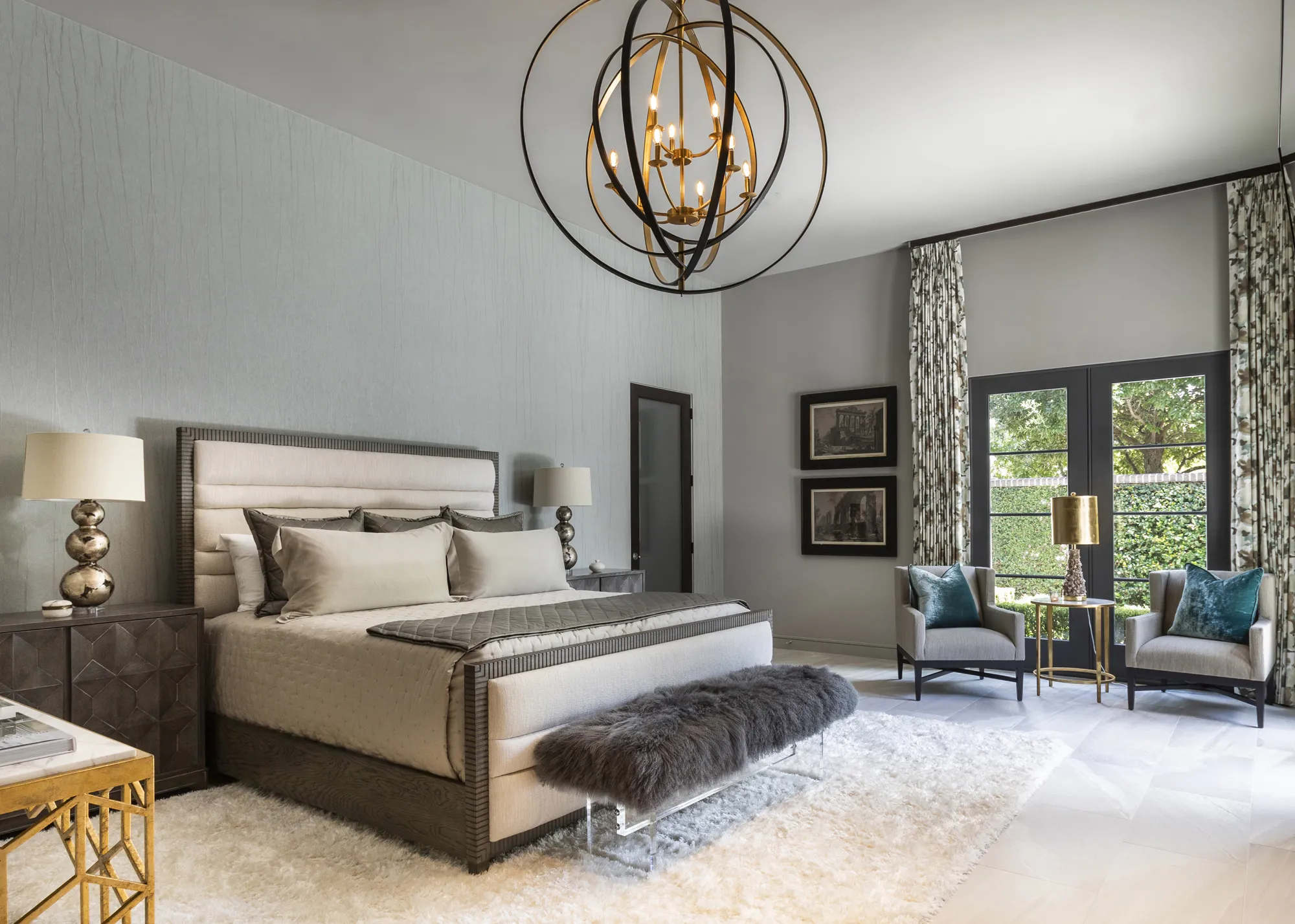 Modern beauty master bedroom