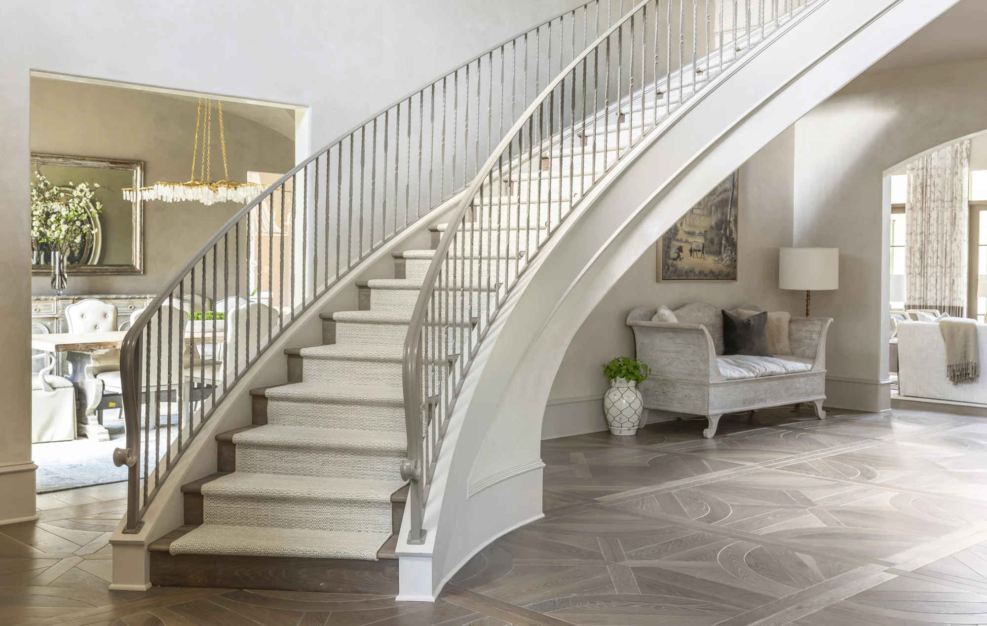 Traditional elegance staircase