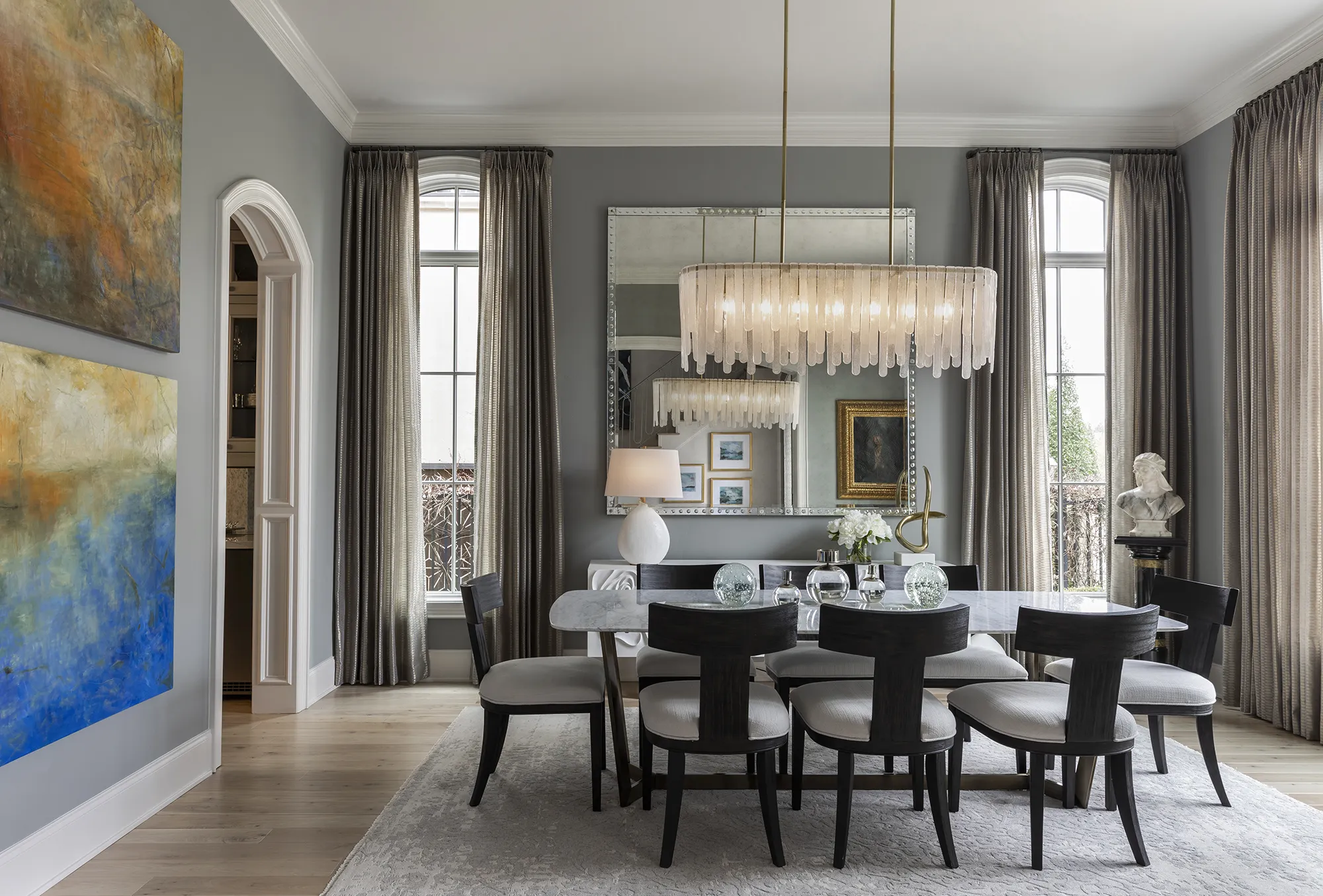 Classic home formal dining room