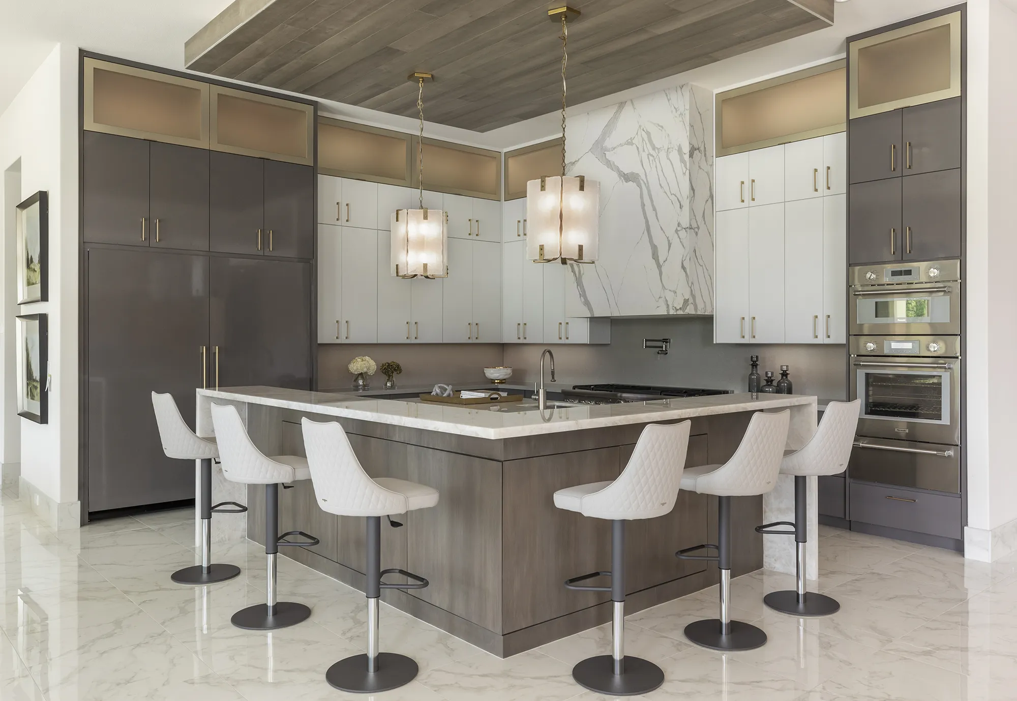 elegant modern kitchen interior design