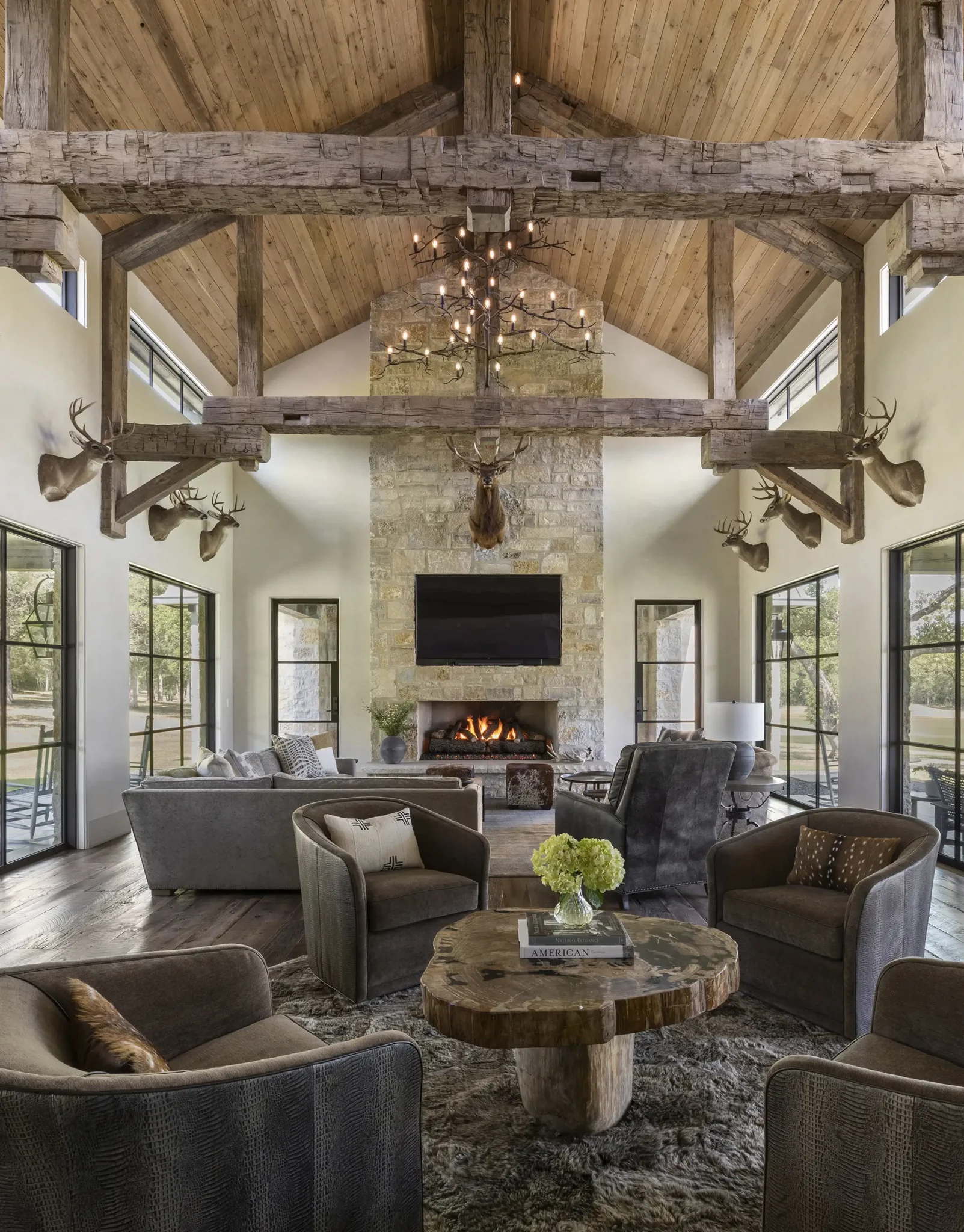 Ranch living room
