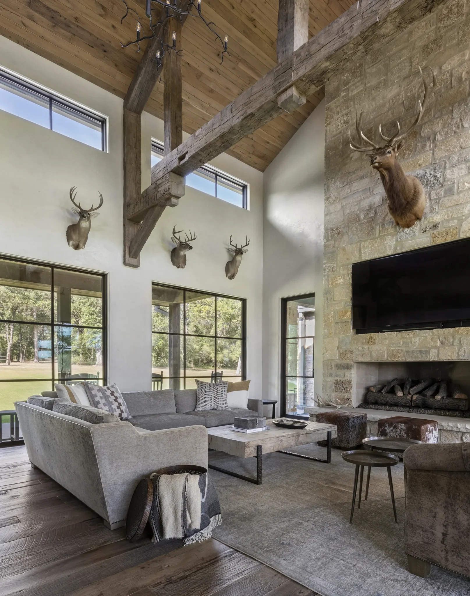 Ranch living room