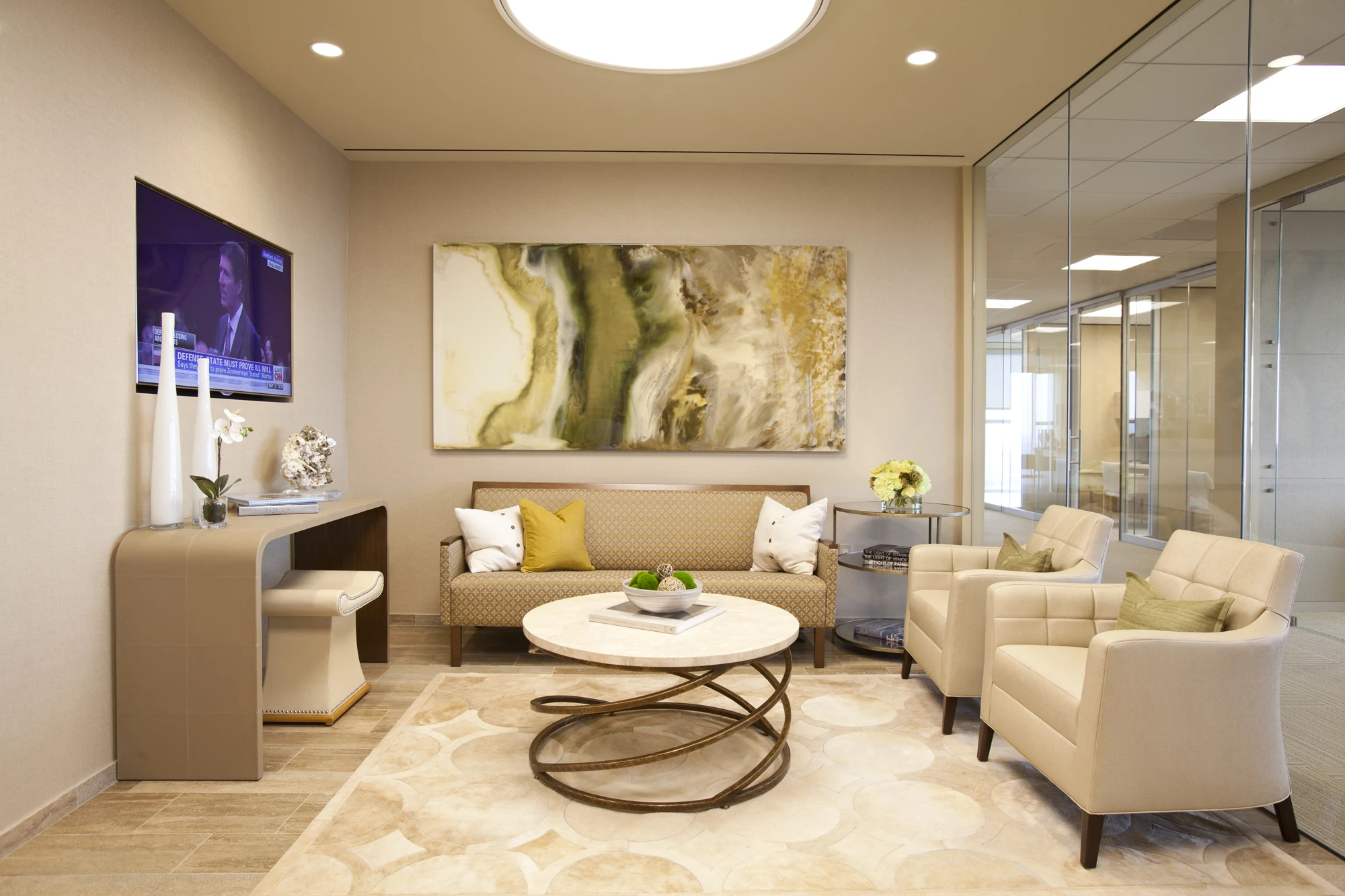 corporate comfort cadence lobby